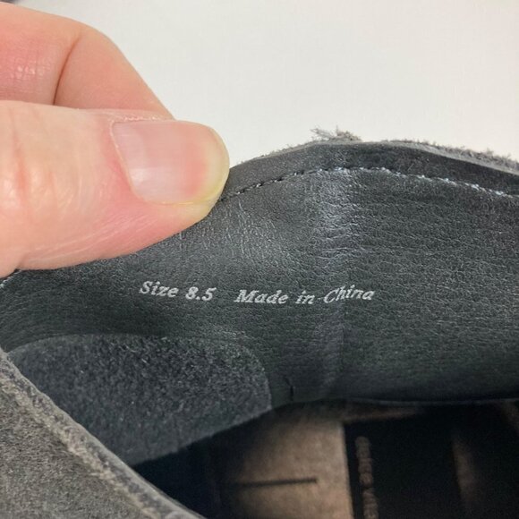 Womens Dolce Vita Suede Tucker Bootie Charcoal 8.5 - Picture 7 of 8